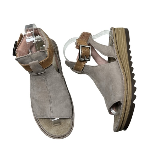 Naot Verbena Cutout Gladiator Sandals in Olive Neutral Size 36 US 5.5 - Picture 2 of 12